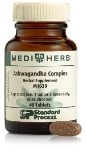 Mediherb Ashwagandha Complex Adaptogen (40 Day Supply)